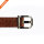 Gentleman Daily Accessory Brown First Layer Cowhide Belt Vegetable Tanned Leather Strap