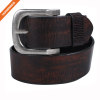 Business Style Zinc Alloy Buckle Belt Cowhide Leather Mens Belt