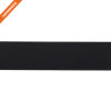 Concise Design Plain Black Genuine Leather Belt Wide Size Men Waist Belt