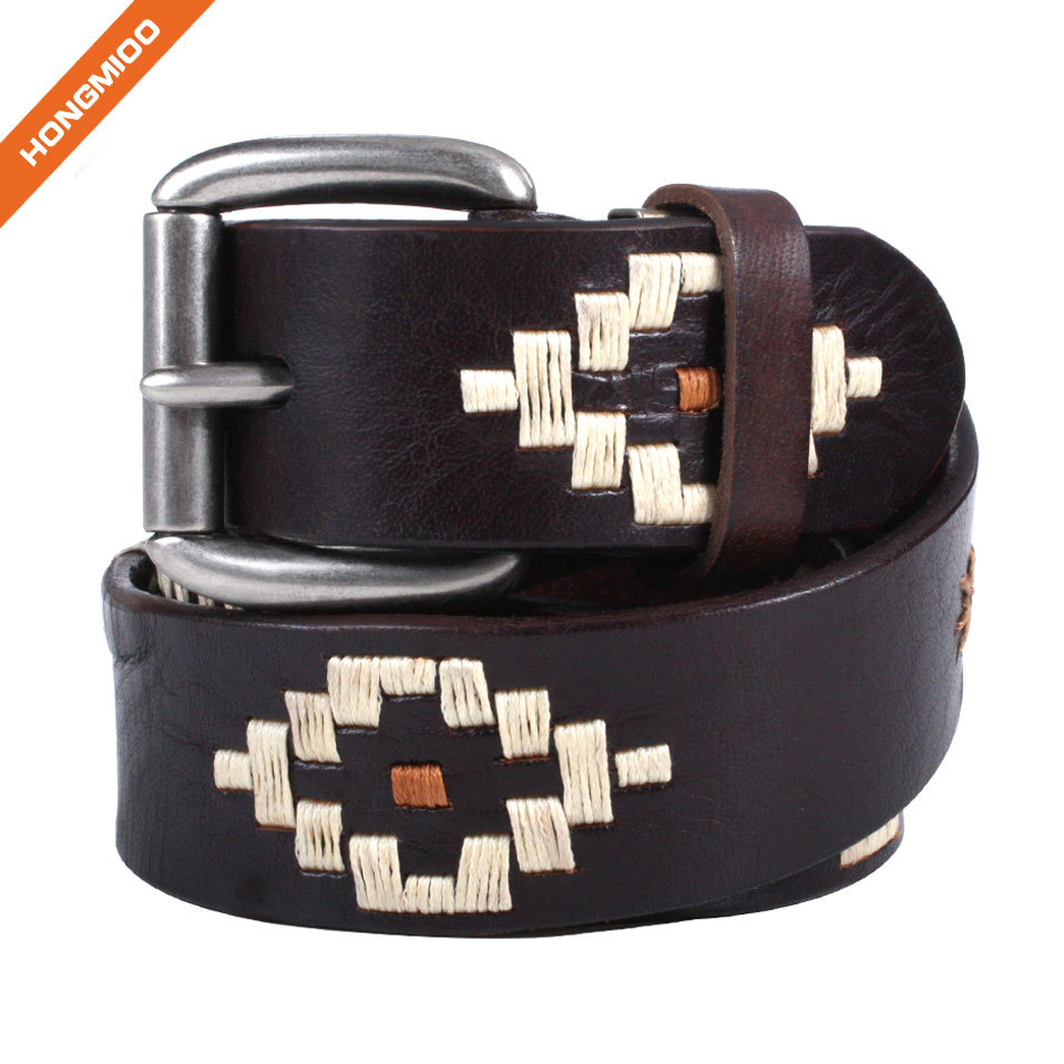 Hongmioo HT022 Wholesale Zinc Alloy Buckle Full Grain M...