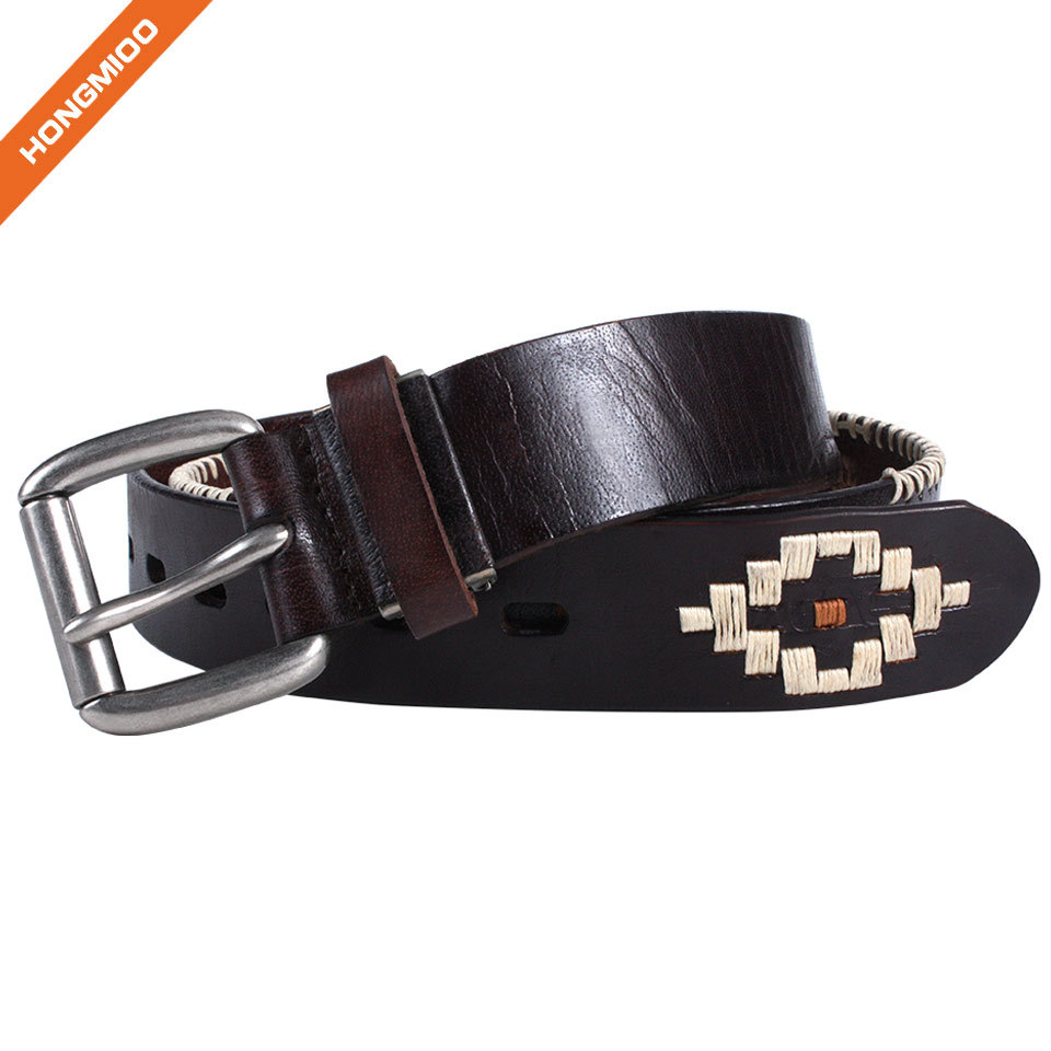 Hongmioo HT022 Wholesale Zinc Alloy Buckle Full Grain M... detail