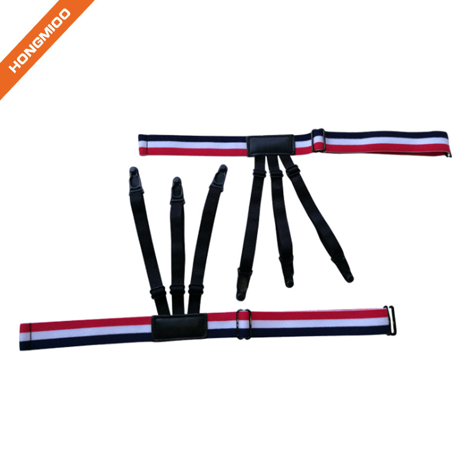 Adjustable Thigh Shirt Stays for Men and Women - Detail