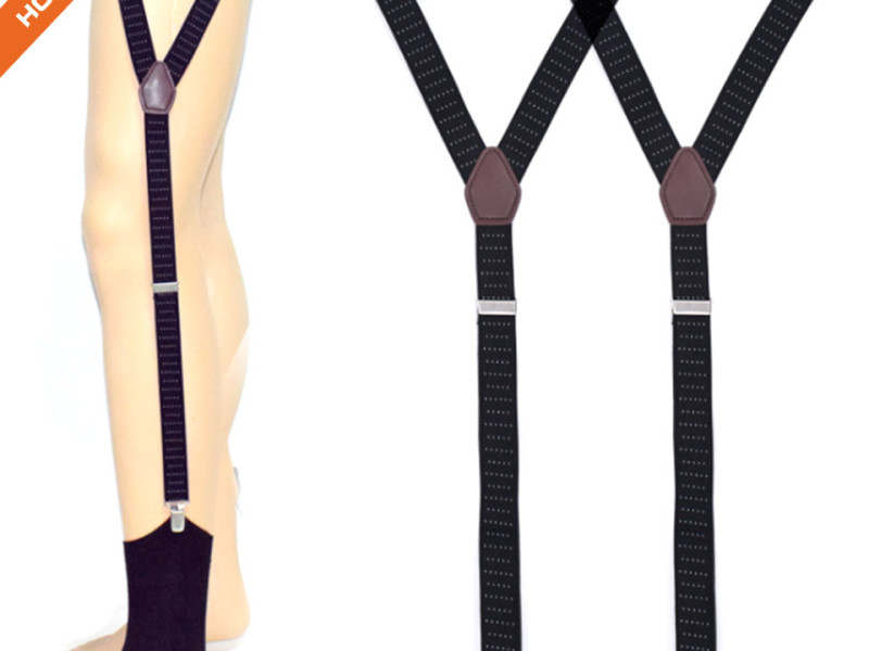 Adjustable elastic shirt stays