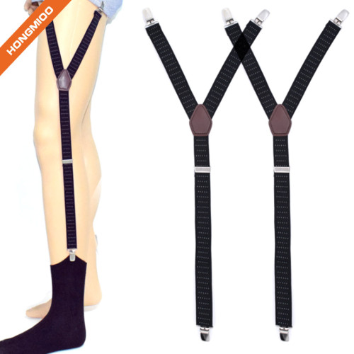 Hongmioo Leisure Style Variety Of Color Sock Suspenders For Male