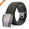 Hot Sale Nylon Woven Belts For Mens With Metal Buckle