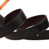 Boy's Western Design Genuine Leather Belt 35mm With Rotated Buckle