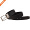 Men's 1.4'' Bridle Reversible Cow Skin Flat Belt With Customized Buckle