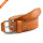 Imported Italy Cow Skin Full Grain Leather Belt With Zinc Alloy Pin Buckle