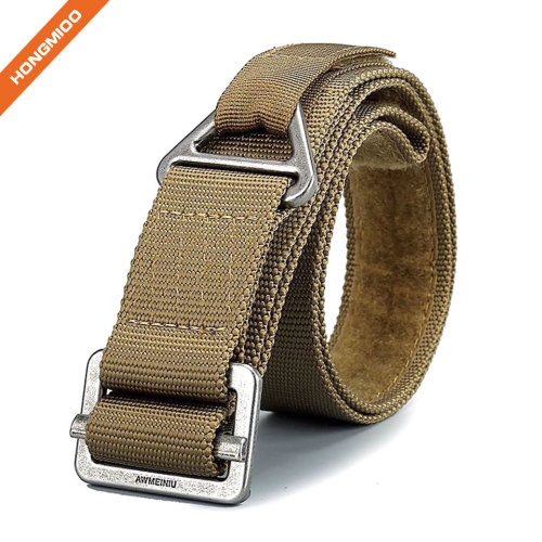 Tactical Duty Metal Buckle Nylon Belt Fabric For Sale