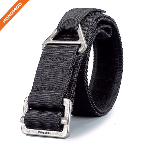Tactical Duty Metal Buckle Nylon Belt Fabric For Sale