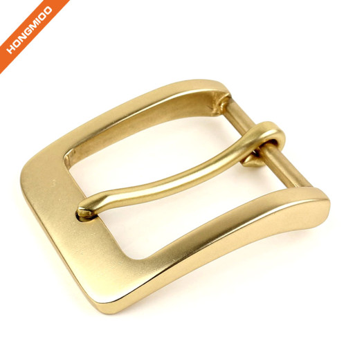 Wholesaler Light Gold Pin Belt Buckle Metal Bridle Buckle