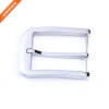 Blank Silver Plated Metal Alloy Pin Belt Buckle