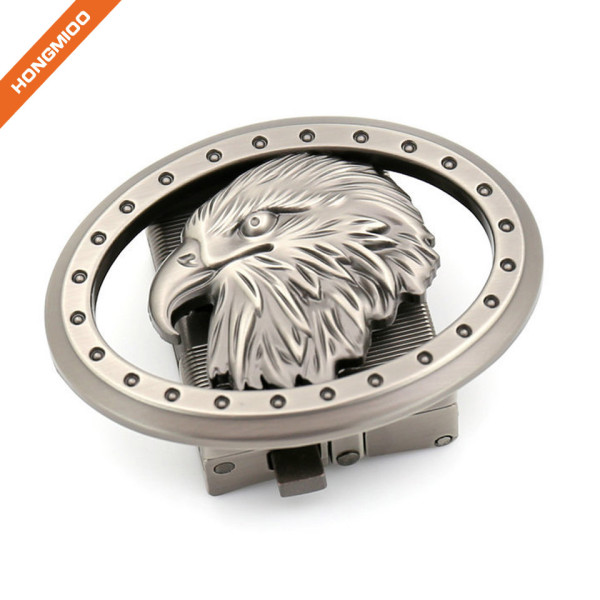 Fashion Eagle Designer Men's Ratchet Belt Buckle