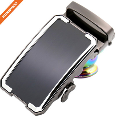 Covered Golden Magnetic Ratchet Belt Buckle