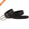 Men Thick Leather Belt Embossed Strap With Retro Brass Pin Buckle