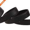 Men Nubuck Single Prong Buckle Belt 100% Real Leather Strap