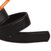 Men Nubuck Single Prong Buckle Belt 100% Real Leather Strap