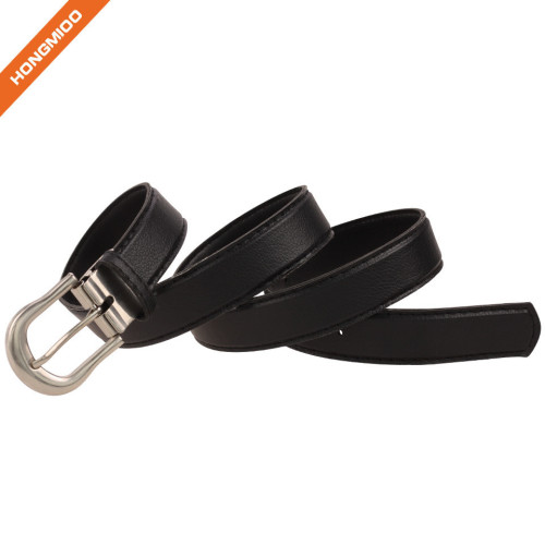 Men Nubuck Single Prong Buckle Belt 100% Real Leather Strap