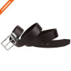 Simple Design Mens 1 1/2" Italian Leather Belt With Anti-nickel Buckle