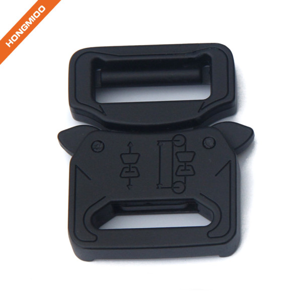 Hongmioo Black Metal Alloy Outdoor Tactical Belt Buckle