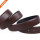 Factory Brown Split Leather Men Western Eagle Style Plate Buckle Belt