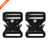 Hongmioo TB1827 Outdoor Black Metal Alloy Cobra Blet Buckle