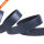 Hongmioo Mens Belt 1.5" Wide Sleek Blue Cowhide Leather Belt With Square Plate Buckle