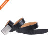 Men's 1.5" Wide Jeans Plaque Genuine Leather Belt Stitched Cowhide Leather Strap