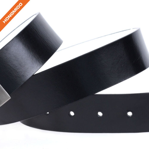 Retro Buckle Design Split Leather Belts with Nickel Free Detachable Buckle