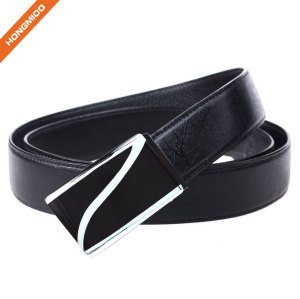 Hongmioo Heavy Duty Thick Split Leather Belt With Letter Z Plate Buckle
