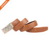 Plate Buckle Leather Belt Personality Classic Head Leather Belt Gift Choice