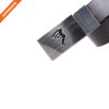 Daily Dress Wide Genuine Leather Belt with Smooth Silver Plaque Buckle