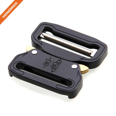 China Supplier Custom Metal Alloy Tactical Buckle For Men