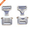 Italy Design 1 Inch Sliver Metal Belt Buckles For Male And Female