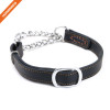Pet Supplies Adjustable Length Black Leather Dog Collar
