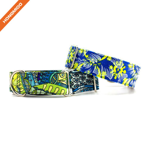 Custom Color Heart Transfer Printing Microfiber Dog Collar