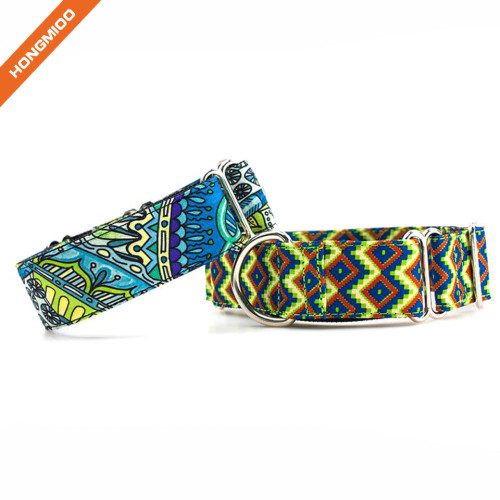 Custom Color Heart Transfer Printing Microfiber Dog Collar