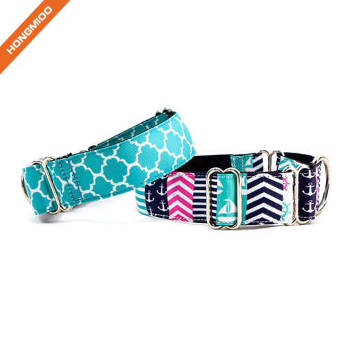 Custom Color Heart Transfer Printing Microfiber Dog Collar