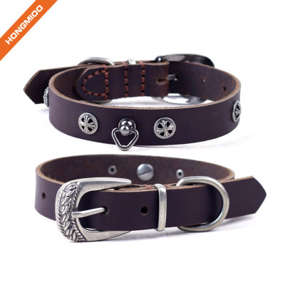Luxury Rivet Pin Buckle Genuine Leather Belt with good Toughness