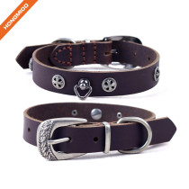 Luxury Rivet Pin Buckle Genuine Leather Belt with good Toughness