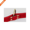 Luxury Stitched Double Prong Pin Buckle Belt