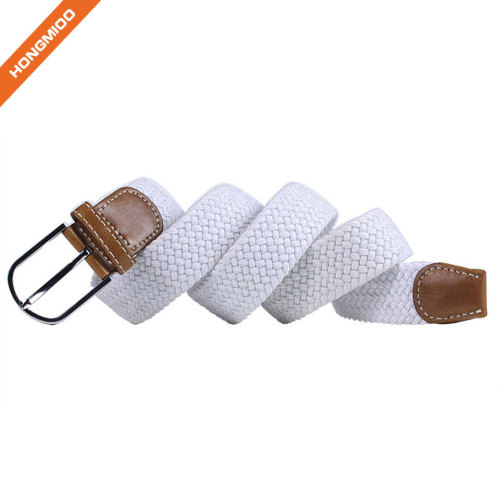 Multifunction Black And White Polyester Material Belt For Male