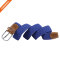 Wholesale Price Ladies Royal Blue Pin Buckle Polyester Belt