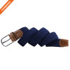 Custom Size Polyester Metarial Mens Elastic Braided Belt