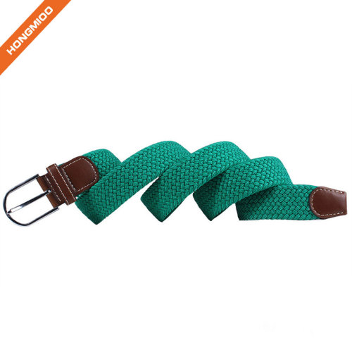 Simple Design Single Pin Buckle Polyester Belt For Men