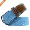 Simple Design Single Pin Buckle Polyester Belt For Men