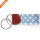 Hongmioo Handcraft Needlepoint Small Pocket Key Fob Real Leather Key Chain