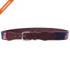 Classical Design American Flag Top Grain Leather Wide Adjustable Belts