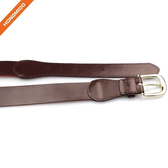 Italy Cowhide Genuine Leather Mens Wide Belts Embroider... detail