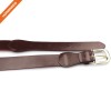 Italy Cowhide Genuine Leather Mens Wide Belts Embroidery Tall Size Waistbelt